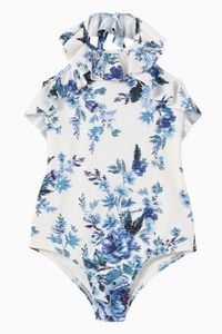 Aliane Butterfly Frill One Piece Swimsuit