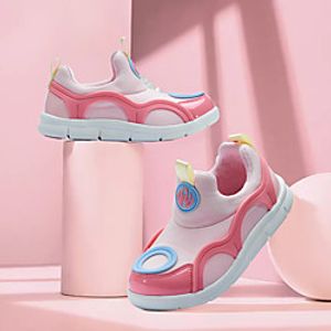 Unisex Loafers  Slip-Ons First Walkers Elastic Fabric Synthetics Little Kids(4-7ys) Daily Walking Shoes Blue Pink Spring Summer Lightinthebox