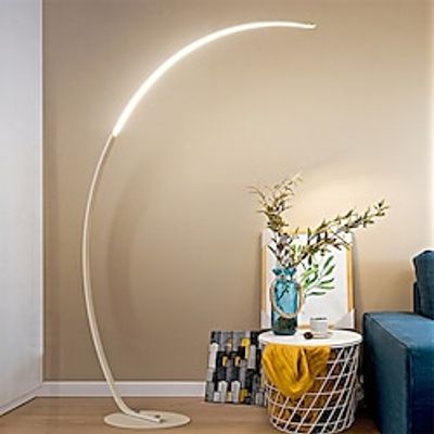 Arc Floor lamp Led Modern Simple Floor lamp RGB Dimmable Standing lamp Art Decoration Nordic Style for Living Room Bedroom Study Room Light Floor lamp Lightinthebox