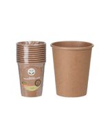 Koopman 250ML Cup Kraft Paper Pack of 10