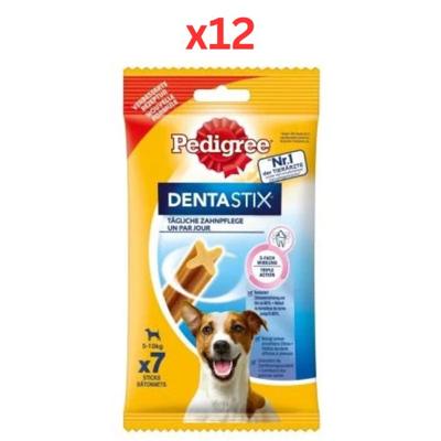Pedigree Dentastix Small Breed Dental Dog Chews 7Pcs (Pack of 12)