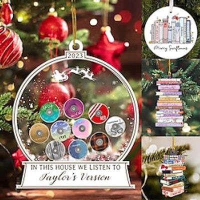 TS ERAS Tour 2023 Christmas Ornament, ERAS Tour 2023 Ornament, Version Tour Ornament, ERAS Album Christmas Ornament, ERAS Tour Christmas Ornaments miniinthebox