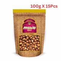 Mawa Raw Hazelnuts 100g (Pack of 15)