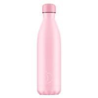 Chilly's Bottles Pastel Pink 750ml Water Bottle - thumbnail