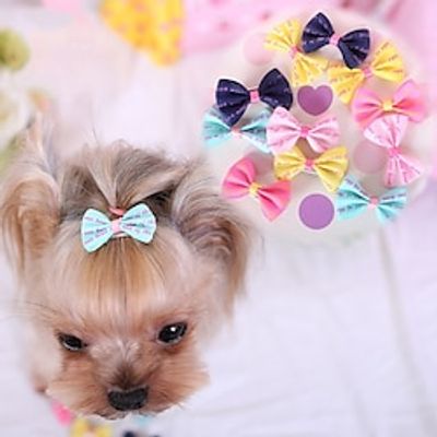 Pet Accessories Pet Dog Hair Clip Headdress Pet Headdress Lightinthebox