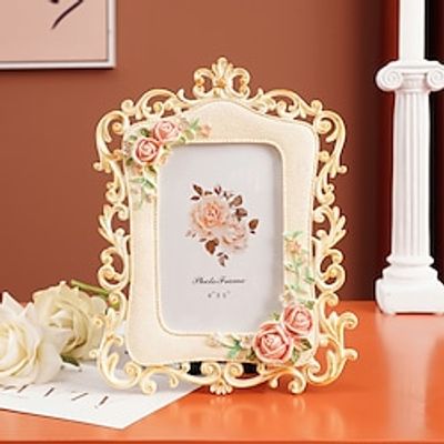 Modern Contemporary Resin Hand Painted Picture Frames Wall Decorations Picture Frames Pineapple Shape Lightinthebox