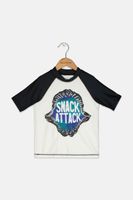 Toddler Boys Snack Attack Rash Guard  White Combo - thumbnail