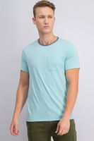 Mens Chest Pocket Tee  Turquoise - thumbnail