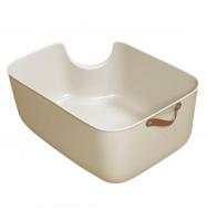 Pawsitiv Emma Queen Corner Litter Tray MSP-B10 Beige