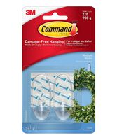 Command 2 Pack Clear Medium Hook