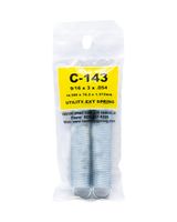 Utility Extension Spring Pack Of 2 - 14.300 x 76.2 x 1.3372 mm