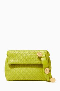 Small BV Fold Bag in Intrecciato Nappa