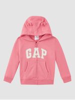 Baby Gap Logo French Terry Hoodie - thumbnail