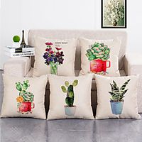 Double Side Cushion Cover 1PC Soft Decorative Square Throw Pillow Cover Cushion Case Pillowcase for Sofa Bedroom Superior Quality Machine Washable Lightinthebox - thumbnail