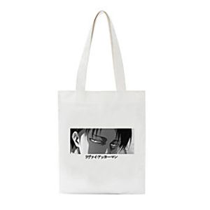 Bag Inspired by Attack on Titan Mikasa Ackermann Cosplay levi ackerman Anime Cosplay Accessories Bag Canvas Women's Men's Halloween Costumes miniinthebox
