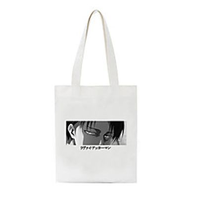 Bag Inspired by Attack on Titan Mikasa Ackermann Cosplay levi ackerman Anime Cosplay Accessories Bag Canvas Women's Men's Halloween Costumes miniinthebox