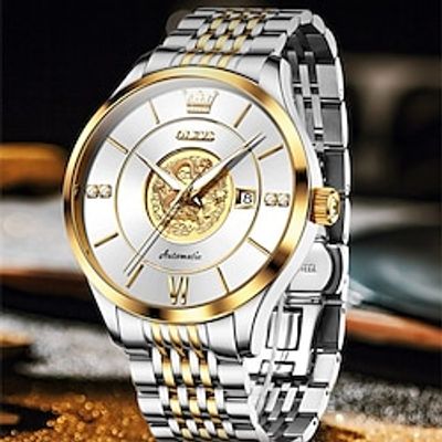 Olevs Men'S Watch Luminous Calendar Multifunction Mechanical Watch Fashion Embossed Dragon Figure Waterproof Sports Men'S Wristwatch Lightinthebox Olevs Men'S Watch Luminous Calendar Multifunction Mechanical Watch Fashion Embossed Dragon Figure Waterproof Sports Men'S Wristwatch Lightinthebox