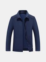 Breathable Lapel Collar Jacket - thumbnail