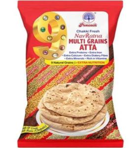 Peacock Navratna Multigrain Atta 1Kg