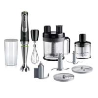 Braun Multiquick 9 Hand Blender 1200 Watts, ActiveBlade, Active PowerDrive, Imode, PowerBell Plus, SplashControl Technology, EasyClick, Advanced SmartSpeed, 3.2L Bowl, 500ml Chopper, 600ml Beaker - MQ 9195XLI