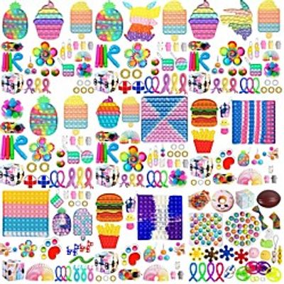 20 pcs Hot Push Bubble Fidget Toys Adult Stress Relief Toy Antistress Soft Squishy Anti-Stress Gift Anti Stress miniinthebox