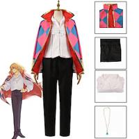 Inspired by Howl's Moving Castle Howl Anime Cosplay Costumes Japanese Halloween Cosplay Suits Cosplay Accessories Coat Shirt Pants For Men's Lightinthebox