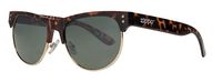 Zippo OB16-02 Semi-Rimless Sunglasses For Men, 55 mm Size, Smoke Flash - 267000207 - thumbnail