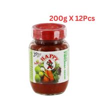 Happy Mixed Vegetable Pickle 200gm (Pack of 12)