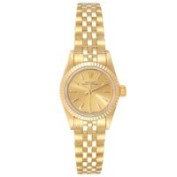 President No-Date 14K Yellow Gold Ladies Watch 67198 - thumbnail