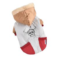 Hong Pet Pirate Printed Windproof Jacket - Red