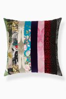 Stripe Patchwork Cushion, 50 x 50