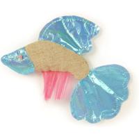 Petlinks Batty Beta Fish with Frills Catnip Cat Toy - thumbnail