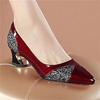 Women's Heels Wedding Shoes Pumps Bling Bling Shoes Dress Shoes Wedding Party Daily Wedding Flats Bridal Shoes Bridesmaid Shoes Rhinestone Cone Heel Pointed Toe Elegant Fashion Luxurious Satin Loafer miniinthebox Women's Heels Wedding Shoes Pumps Bling Bling Shoes Dress Shoes Wedding Party Daily Wedding Flats Bridal Shoes Bridesmaid Shoes Rhinestone Cone Heel Pointed Toe Elegant Fashion Luxurious Satin Loafer miniinthebox