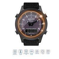 New Men'S Evoque Nylon Outdoor Sports Waterproof Smart Watch Light Energy Solar Charging Digital Display Pointer Compass Watch miniinthebox New Men'S Evoque Nylon Outdoor Sports Waterproof Smart Watch Light Energy Solar Charging Digital Display Pointer Compass Watch miniinthebox