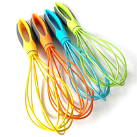 Silicone Egg Beaters Kitchen Tools Hand Egg Mixer Cooking Foamer Wisk Cook Blender