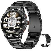 2023 New 1.43inch HD AMLOED Screen Bluetooth Calling Smartwatch Men's Compass 100 Sports Modes Watch Business Sports Smartwatch Lightinthebox - thumbnail