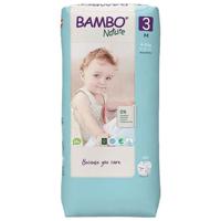 Bambo Nature Eco-Friendly Diapers, Size 3, 4-8kg (52 diapers) Tall Pack