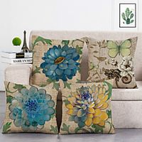 Double Side Cushion Cover 1PC Soft Decorative Square Throw Pillow Cover Cushion Case Pillowcase for Sofa Bedroom Superior Quality Machine Washable Lightinthebox - thumbnail