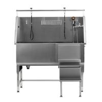 Aeolus Free Standing Economical Bathing Tub With Sliding Door, Made From Gauge 18 (1.2mm)