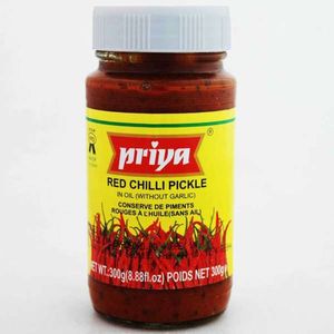 Priya Gongura Red Chilli Pickle In Oil 300gms