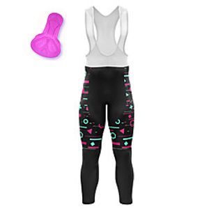 21Grams Women's Cycling Bib Tights Bike Bib Tights Quick Dry Moisture Wicking Sports Stripes 3D Black Mountain Bike MTB Road Bike Cycling Clothing Apparel Bike Wear  Athleisure Lightinthebox