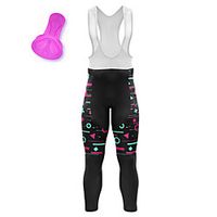 21Grams Women's Cycling Bib Tights Bike Bib Tights Quick Dry Moisture Wicking Sports Stripes 3D Black Mountain Bike MTB Road Bike Cycling Clothing Apparel Bike Wear  Athleisure Lightinthebox - thumbnail