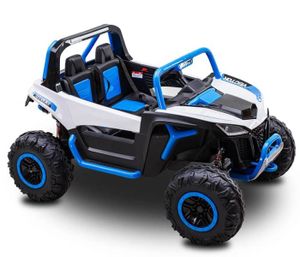 Megastar Kids Ride On Forester Jeep 12 V 4WD UTV Electric Battery Operated Kids Toys, Blue - San- x01-blue (UAE Delivery Only)