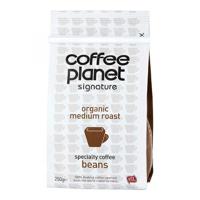 Coffee Planet Organic UTZ Coffee Beans 250gms