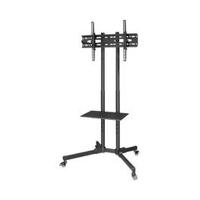 Hama Trolley TV Stand With Castors, 191 Cm Size, 40 Kg Capacity, Black 220874-UNW