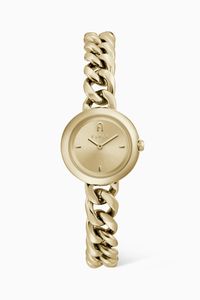 Round Chain Quartz Watch, 28mm