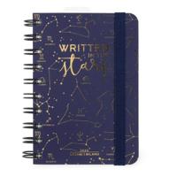 Legami 12-Month Diary - 2024 - Small Daily Spiral Bound Diary - Stars