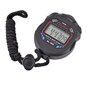 Stopwatch LCD Handheld Digital Professional With String Waterproof Sports Kitchen Timer Multifunctional Classic miniinthebox