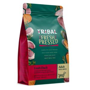 Tribal Fresh Pressed Complete Fresh Duck Adult Small Breed Dry Dog Food 1.5kg