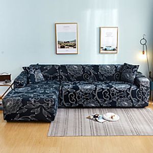 Print Dustproof Stretch Slipcovers Stretch Sofa Cover Super Soft Fabric Couch Cover Fit For 1 to 4 Cushion Couch And L Shape Sofa (You will Get 1 Throw Pillow Case as free Gift) miniinthebox